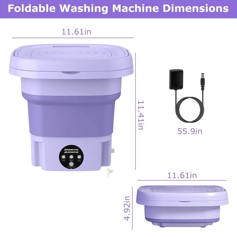 Mini Portable Washing Machine!